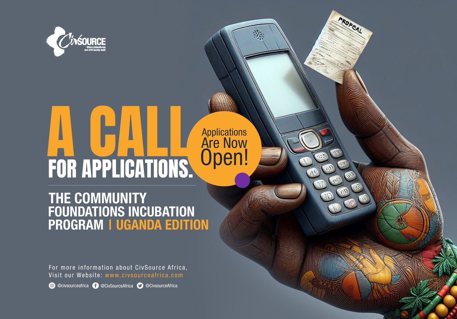 Call for Applications: Community Foundations Incubation Program – Uganda